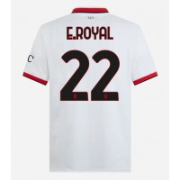 Pánský Fotbalový dres AC Milan Emerson Royal #22 2024-25 Venkovní Krátký Rukáv